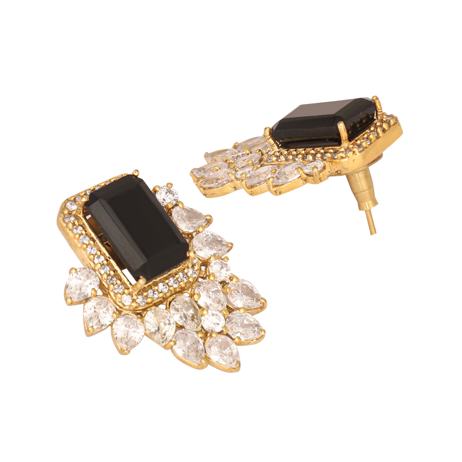 Noir Spark Studs