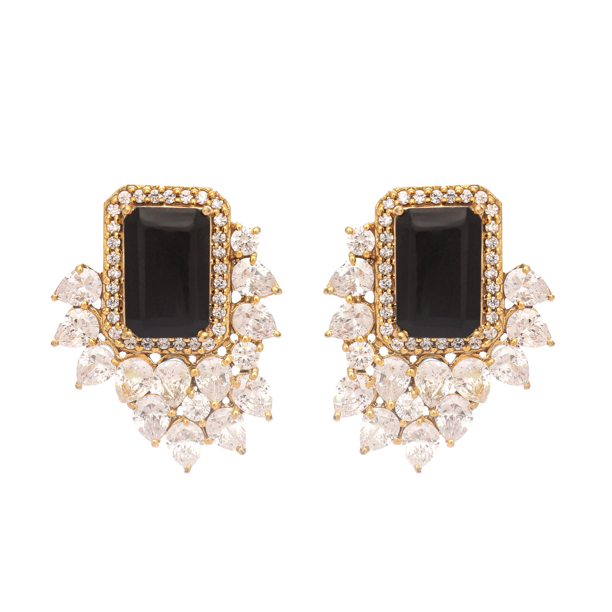 Noir Spark Studs